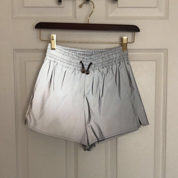Reflective High Waisted Shorts - Picture 3 of 4